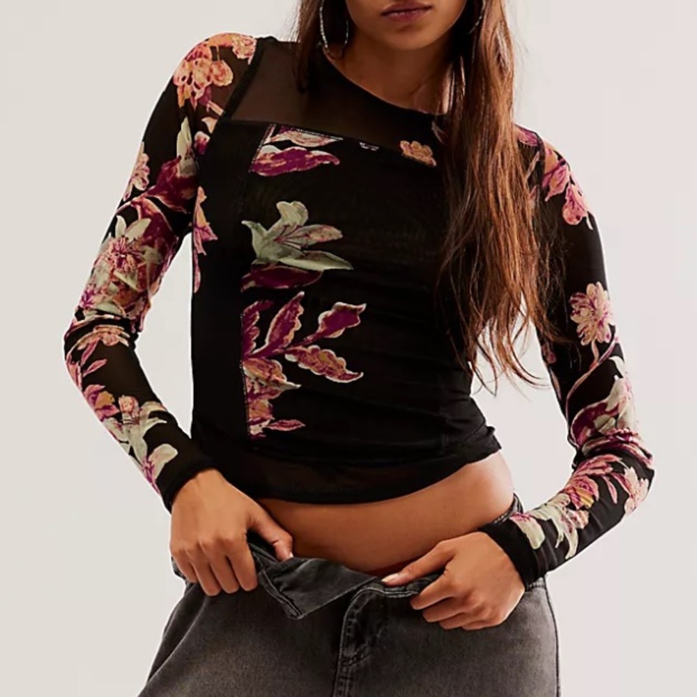 Free people Betty’s garden top